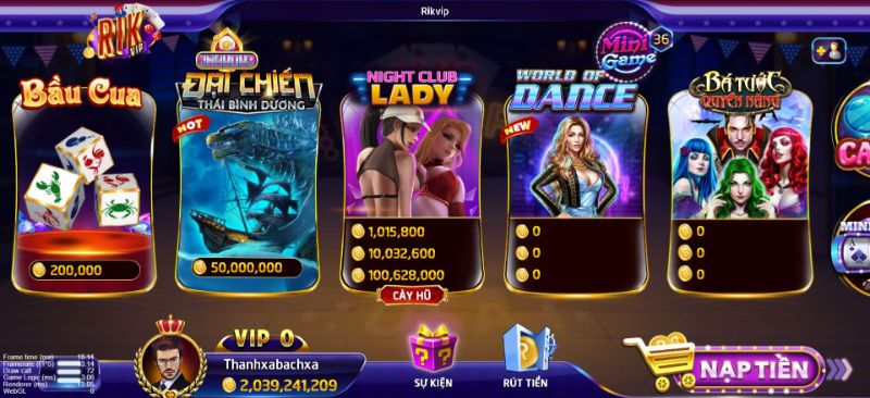 Tiêu chí đánh giá cổng game Rikvip